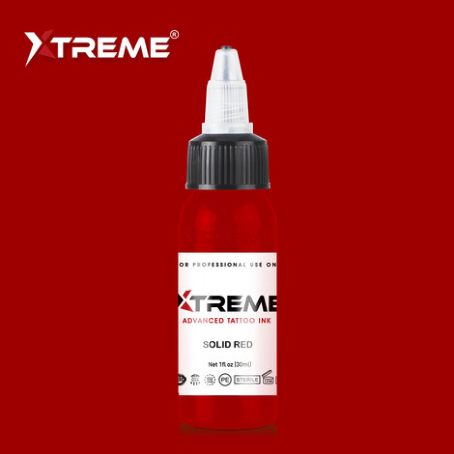 Тату краска Xtreme Ink Solid Red